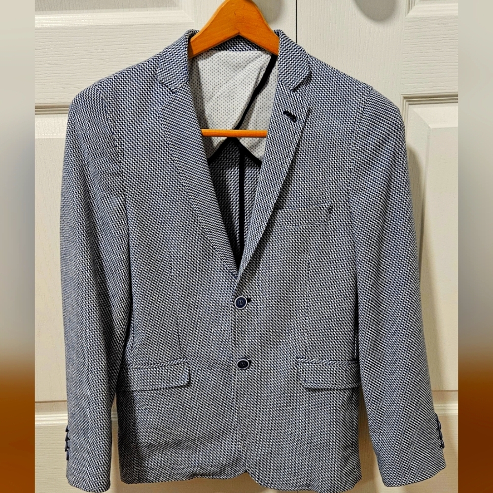 Boys Cotton Blend Blazer Size 14